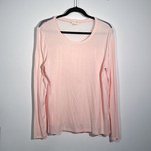 Maison Jules | PINK LONG SLEEVE TEE